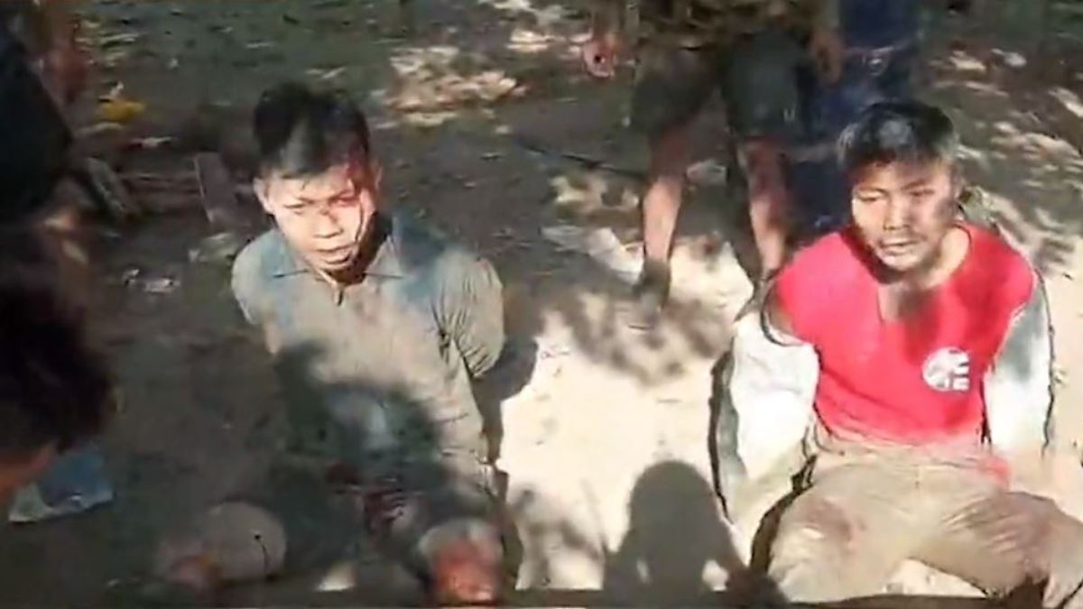 *Oft gesehen* CNN verifiziert grausame Videos: Myanmars Militär verbrennt Männer bei lebendigem Leib n-tv.de/mediathek/vide… [Video]