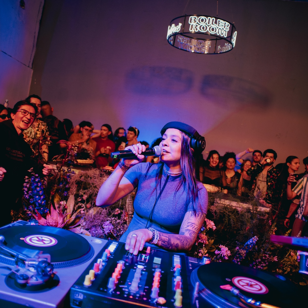 What a night, Bogotá! Tap for the highlights of our exclusive Boiler Room x @ballantines True Music 10 pop-up show with Lido Pimienta and La Wera. More to come 👀 Sign up to your city and stay tuned → blrrm.tv/tm10