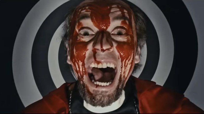 Rotten_movie's tweet photo. LATE NIGHT WITH THE DEVIL 深夜の生放送番組で少女に取り憑く悪魔の除霊に失敗しアメリカ全土のお茶の間に悪魔が解き放たれてしまう大傑作ホラー　まるで70年代のレイトショーを見ているかのような没入感とテレビの前の視聴者も巻き込む巧妙な作りでこの邪悪なトークショーが放送される。超オススメ！ https://t.co/I63p9QMw19