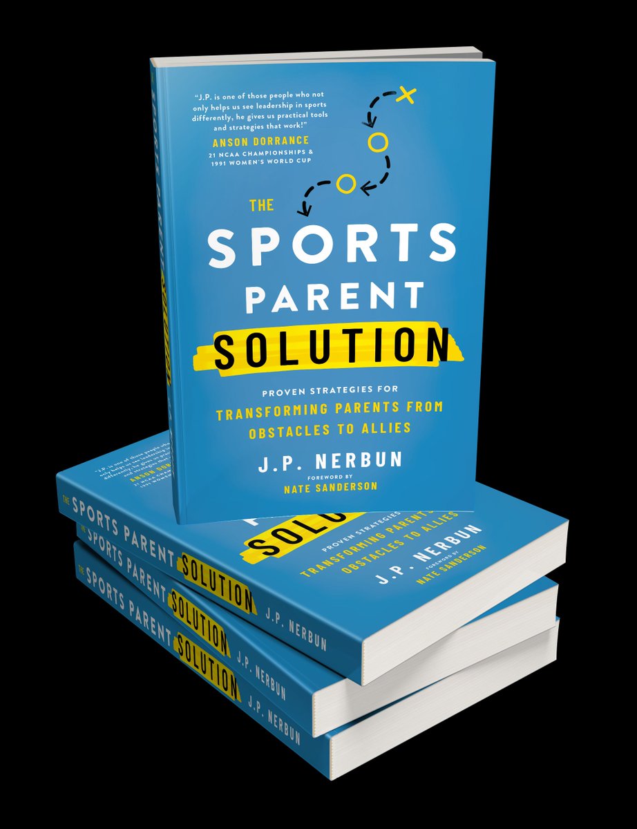 I am giving away 10 copies of The Sports Parent Solution on Instagram. So, If you aren't following us over there, come join the fun! We share daily videos and podcast clips to help you develop a great team culture! Follow us here: buff.ly/49vfB1f
