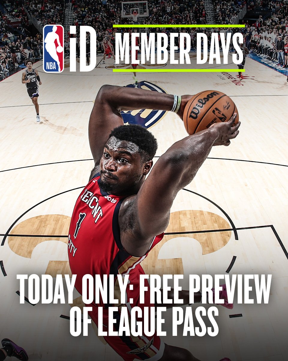 Watch all 15 games for FREE, tonight on the NBA App! NBA ID members can enjoy a free League Pass preview and watch all of tonight's hoops action on us! Sign in or sign up for free ⤵️ link.nba.com/Mdays-24