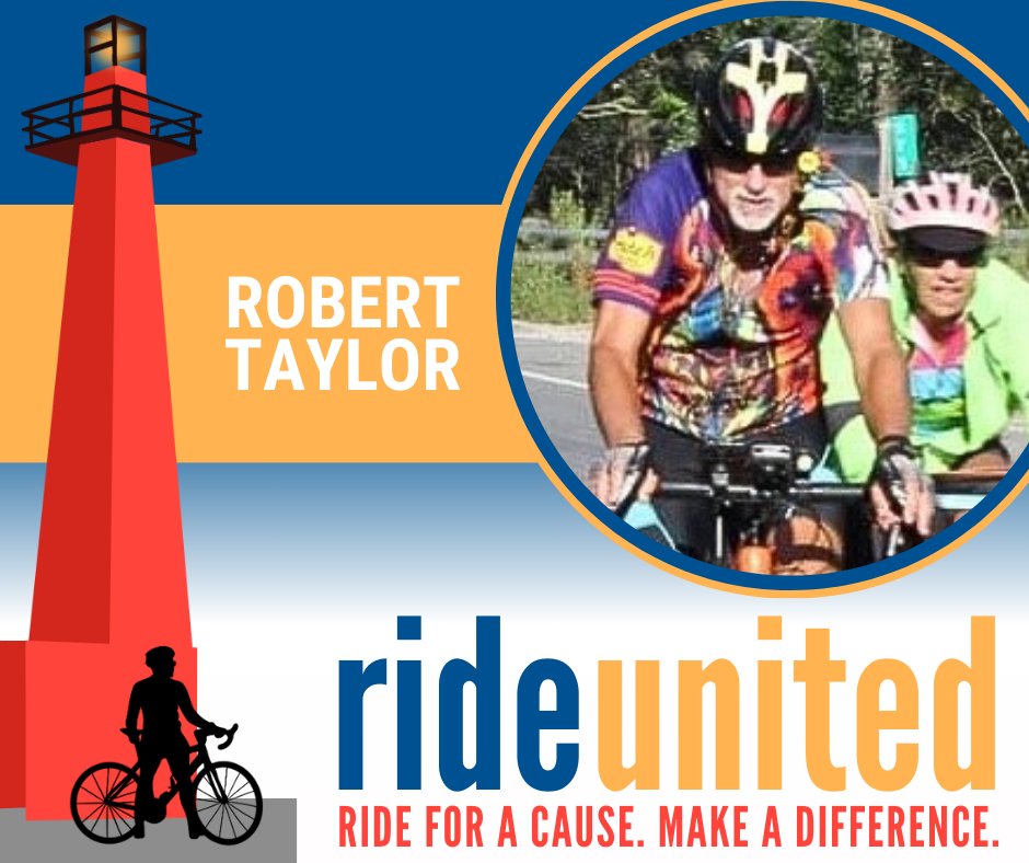 Meet Robert Taylor, one of our Ride United participants. Hear why is Robert riding for mental health: “Ride United gives me the opportunity to ride for a great cause and support the Muskegon Community I love. Come join me!”   Register today at unitedwaylakeshore.org/ride-united!