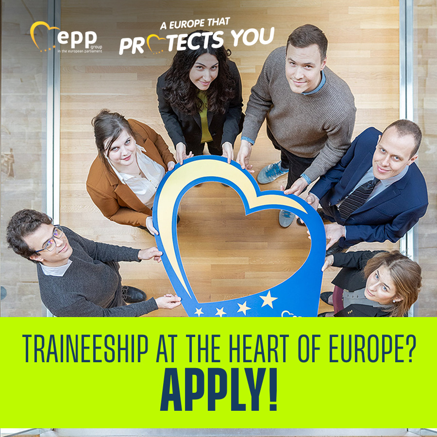 Become our next trainee! 📣You will have a unique chance to gain priceless working experience. 📆Deadline: 15 May 📌 epp.group/traineeships #traineeships #internships