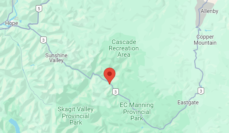 ⚠️UTILITY WORK #BCHwy3 - the eastbound right lane will be blocked between Second Avalanche Gate and Allison Pass Summit until 4:00pm Friday 26 April. Watch for crews and possible delays.
#HopeBC 
ℹ️drivebc.ca/mobile/pub/eve…