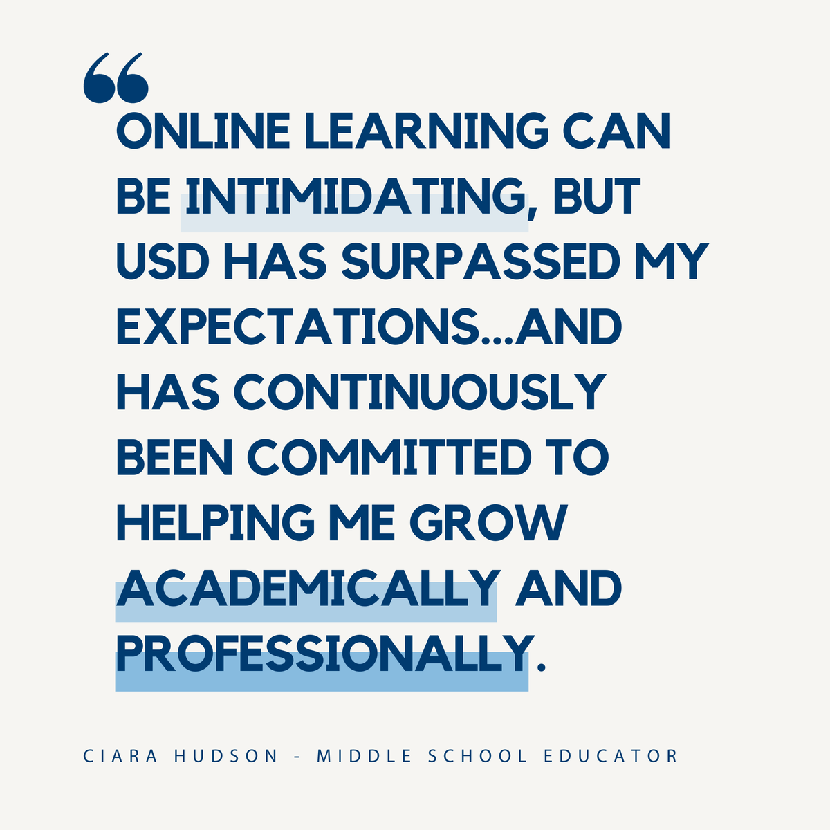 Starting an online program may sound intimidating, but our team is committed to your success throughout your program and after graduation. 🎓 If you are ready to start earning your MEd, connect with our team today! hubs.la/Q02rZrHr0