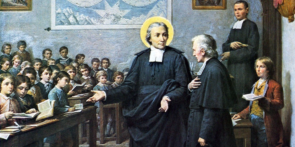 All are invited to the crowning event of our week-long celebration; we'll gather for the Founder's Mass at 4:00 pm today in De La Salle (Stritch) Chapel to honor our beloved Founder, St. John Baptist de La Salle.