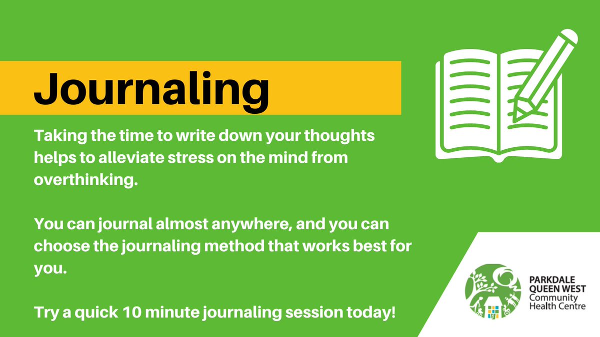 Writing isn't just for novelists and English majors, physically writing (with pen and paper)helps you slow down and organize your thoughts, which leaves your mind clear for a solution or the next bright idea.