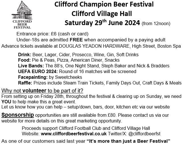CliffordBeerFestival tweet media