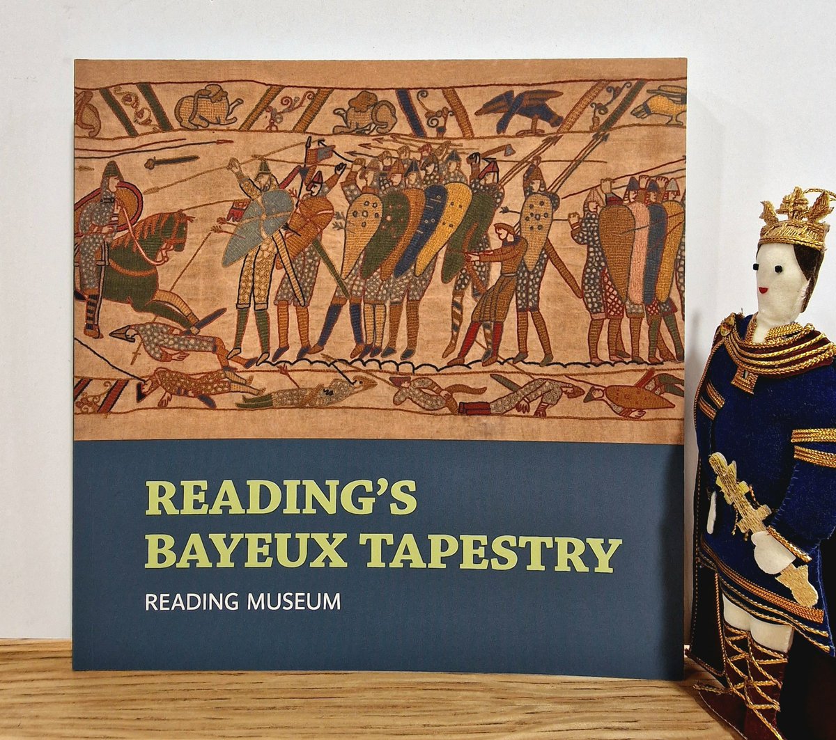 We are proud to support local publishers Two Rivers Press - take a look at our latest arrivals online and in the Museum shop. Including the very popular 'Reading's Bayeux Tapestry', NOW back in stock: rdguk.info/3Cbts #RDG #RDGUK #BritainsBayeuxTapestry #ShopLocal
