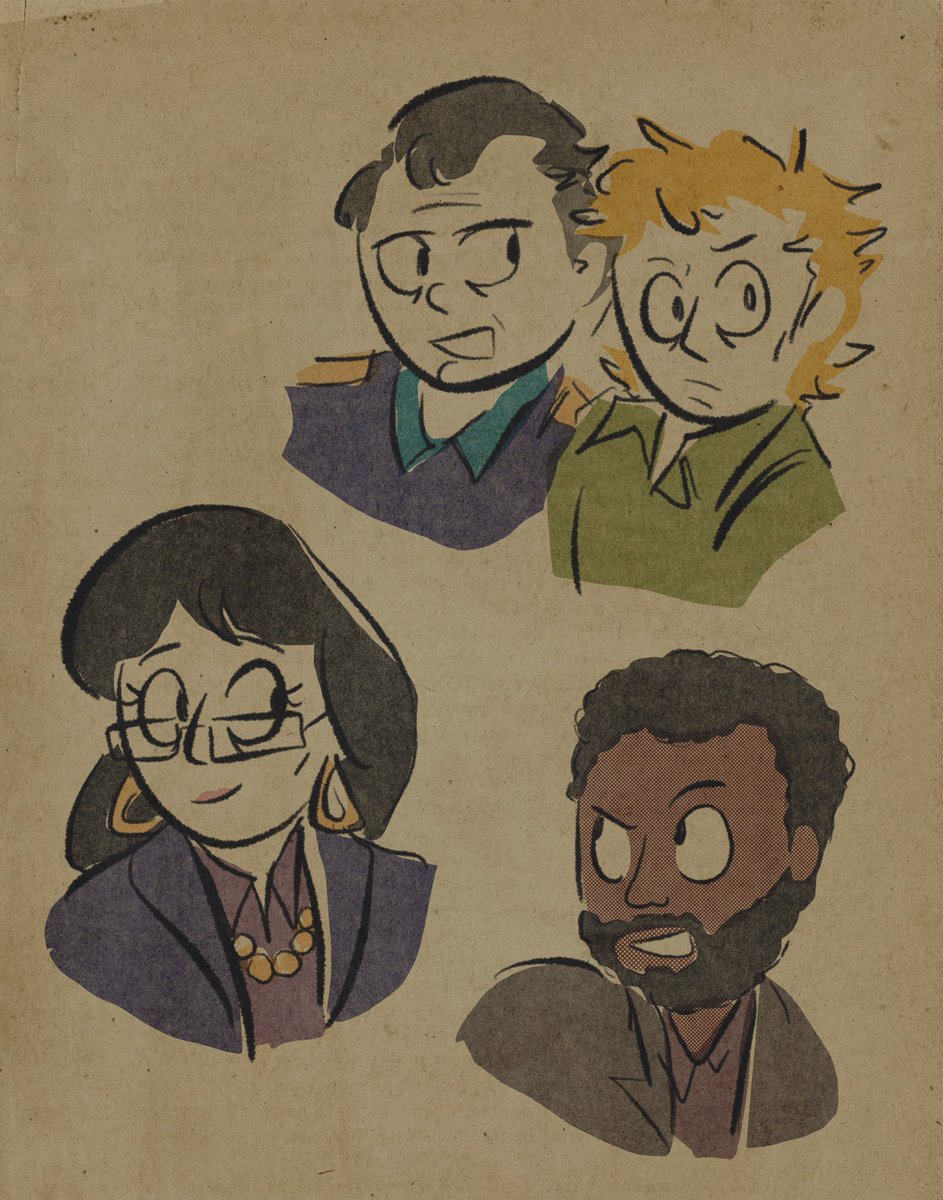 More pc drawings they’re from memory so some colors are slightly off that’s ok though