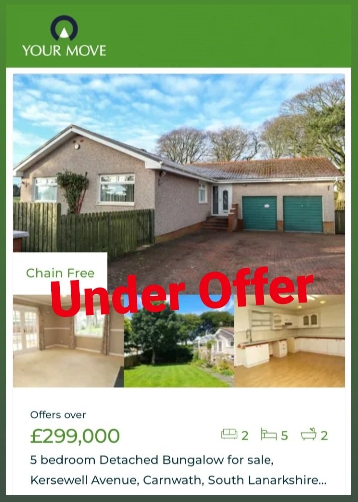 YourMoveFirst1's tweet image. Delighted to place under offer.

Thinking of selling?

Please contact the Lanark branch to book in your no obligation FREE valuation. 

Make the first move. 

📞 01555 662011
💻 lanark@your-move.co.uk