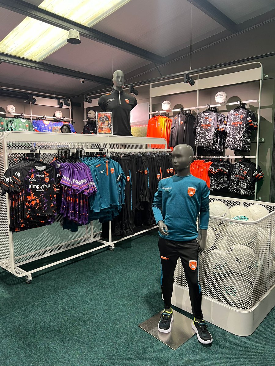 🔥Spot anything new? Thought you had bought out every piece of @Armagh_GAA gear? Think again!🏐 Check out the fresh drop of supporters gear that just hit the shelves. Step out and show your support in style with our latest collection! 📍McKeever Sports, Gilpinstown Road, Lurgan.