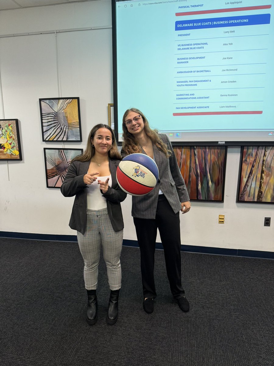 Standing on business! Shoutout to the Delaware Blue Coats, not just NBA G League Champions, but a family, which to me is more important than any trophy! Thank you for spreading the love with Neumann! #nusm227 <a href="/blue_coats/">Delaware Blue Coats</a> <a href="/NeumannUniv/">Neumann University</a>