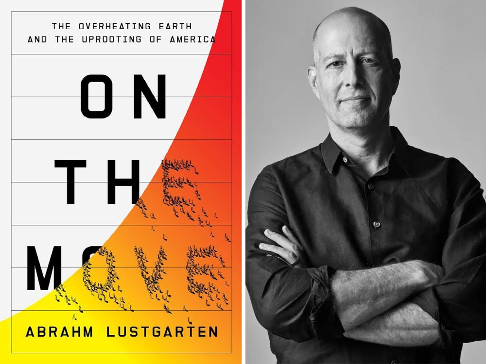 Join 10X executive director @DukeReiter next Wednesday 4/17 for a book chat and signing with acclaimed @propublica journalist and author @AbrahmL Lustgarten about his recently release book 'On the Move: The Overheating Earth and the Uprooting of America.' 10across.com/events/intervi…