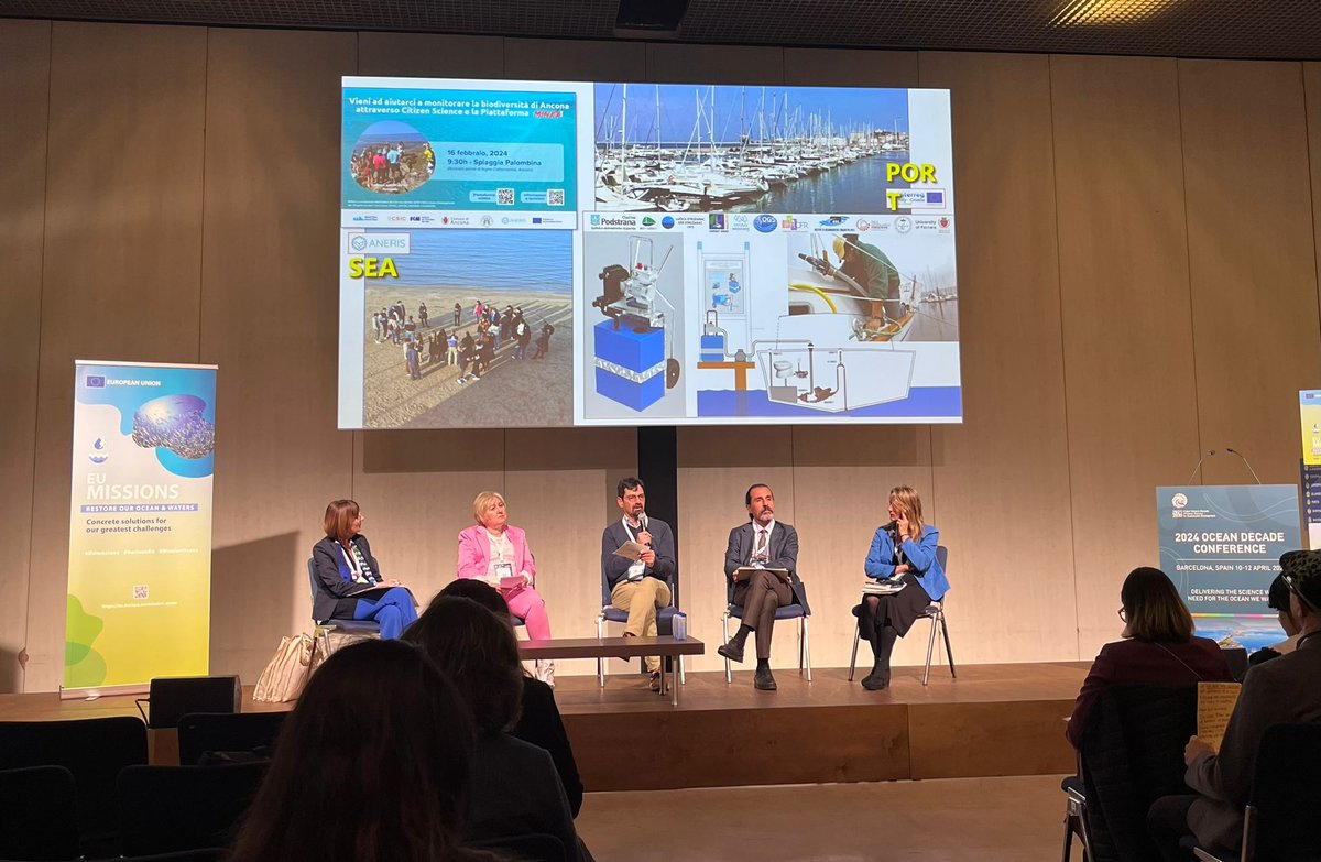 @bellser48 @OurMissionOcean @EU_MARE @EU_Commission @HorizonEU @bluemissionmed @cla777411 @EUScienceInnov The roundtable brought together representatives of local authorities including @Anna_Majo, Kemal Zorlu @mersin_bld, Fabio Vallarola @ComuneAncona & Vesna Baltina. They shared common challenges but also successful actions developped in the framework of @eumissionocean 🌊⛵️