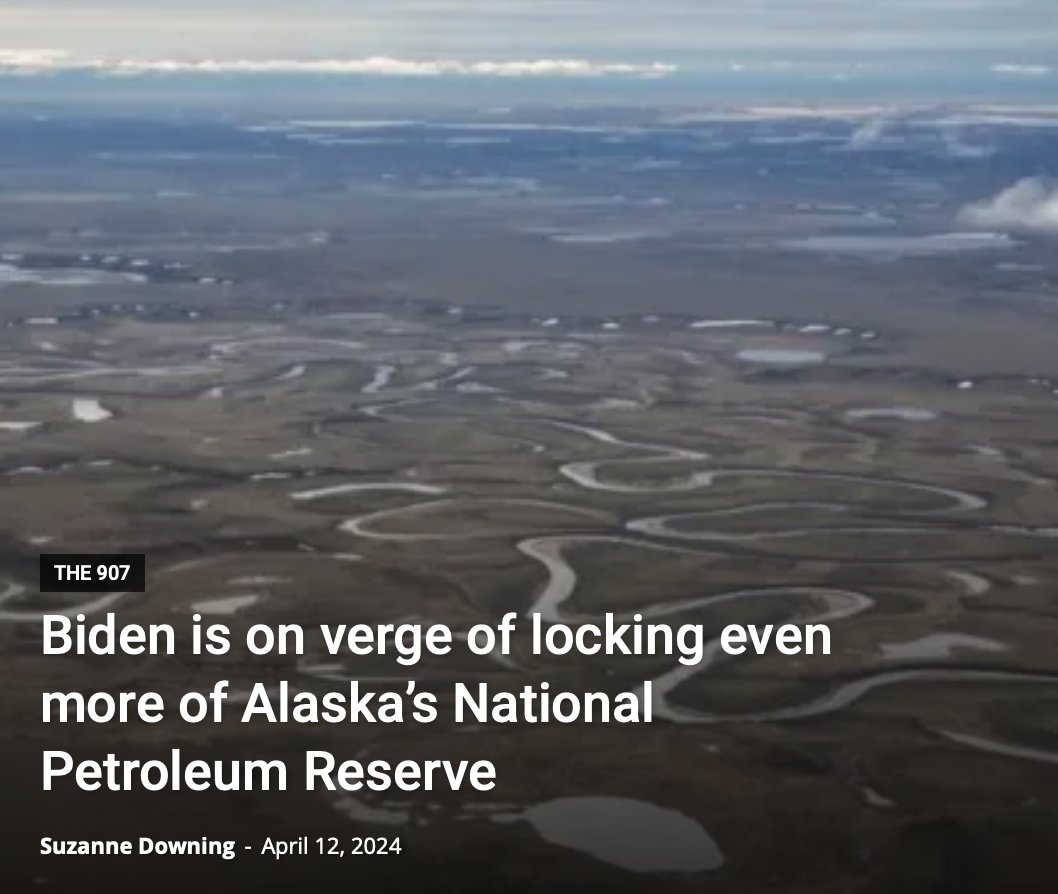 The rule says that every five years they can take even more land away from oil and gas leasing. mustreadalaska.com/biden-is-on-ve…