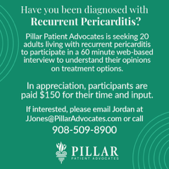 When asked how you heard of the study, make sure to say that the Myocarditis Foundation sent you! ⁠ ⁠ #pericarditis #myocarditis #nonprofit #study