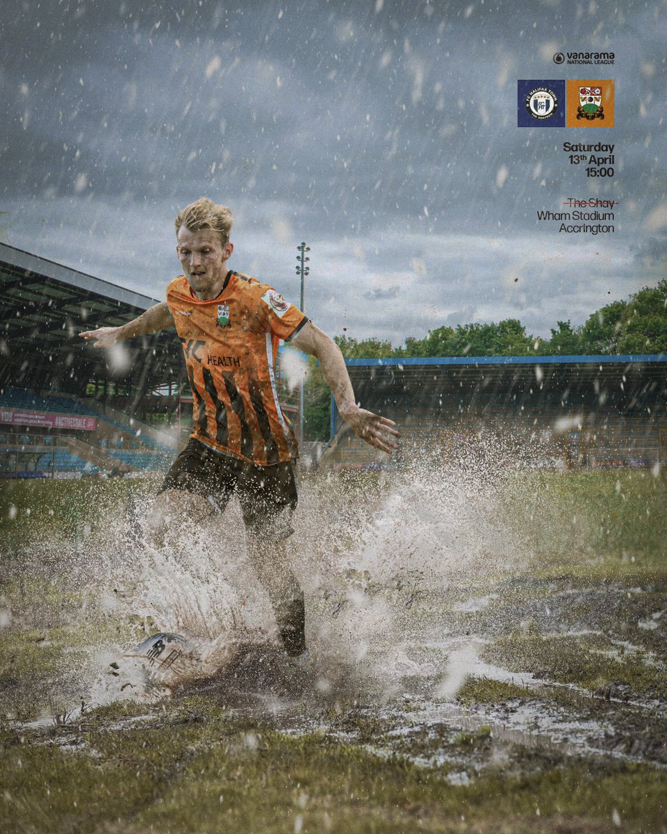 MATCHDAY 🆚 FC Halifax Town 🏆 National League 🏟 Wham Stadium (Accrington Stanley) ⏰15:00 #BarnetFC🐝