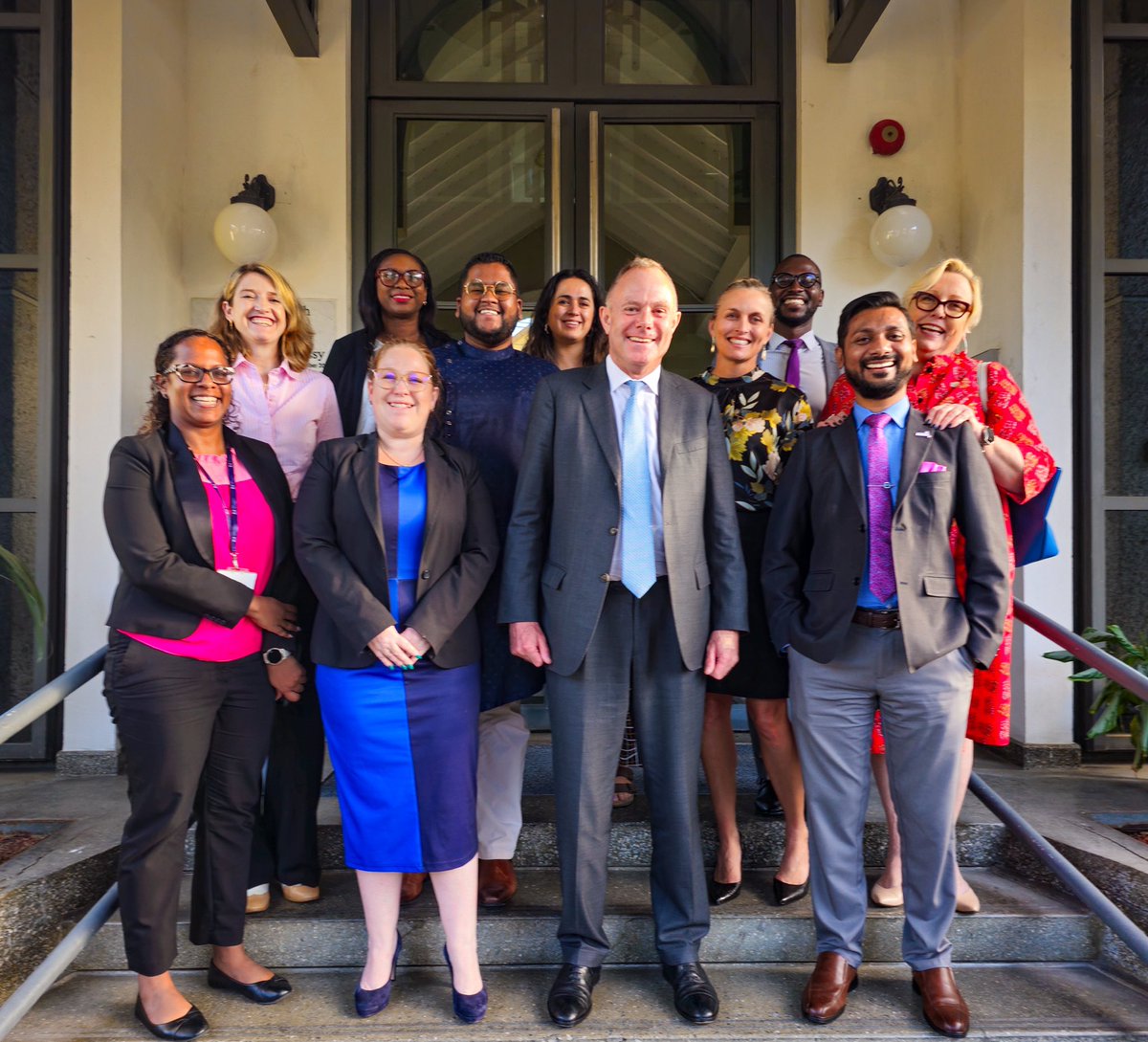 Huge thanks to representatives from the private sector and civil society who came together to discuss equality with 🇬🇧 PM’s Special Envoy for LGBT+ rights during his recent visit to Trinidad & Tobago. Your leadership is so inspiring!