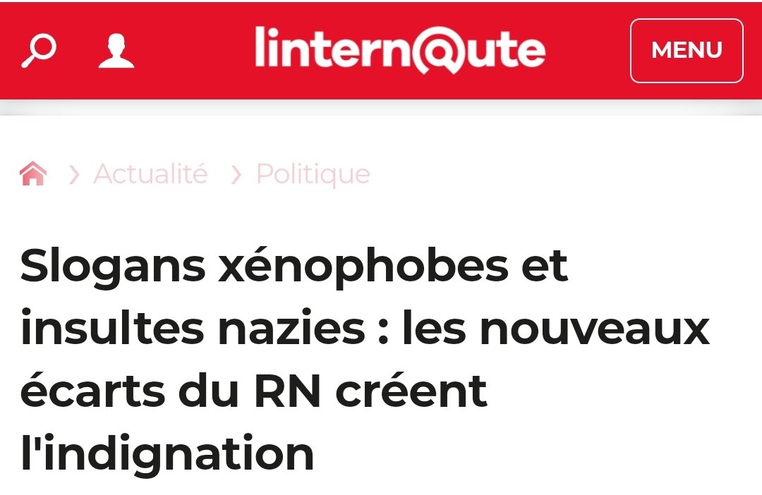 'Untermensh' voilà le mot employé par un député RN. Pendant ce temps, la fachosphère s'excite sous mon tweet sur Marion Maréchal en me disant que 'nazie' c'est quand même exagéré ⬇️ Ouvrez un livre d'Histoire.