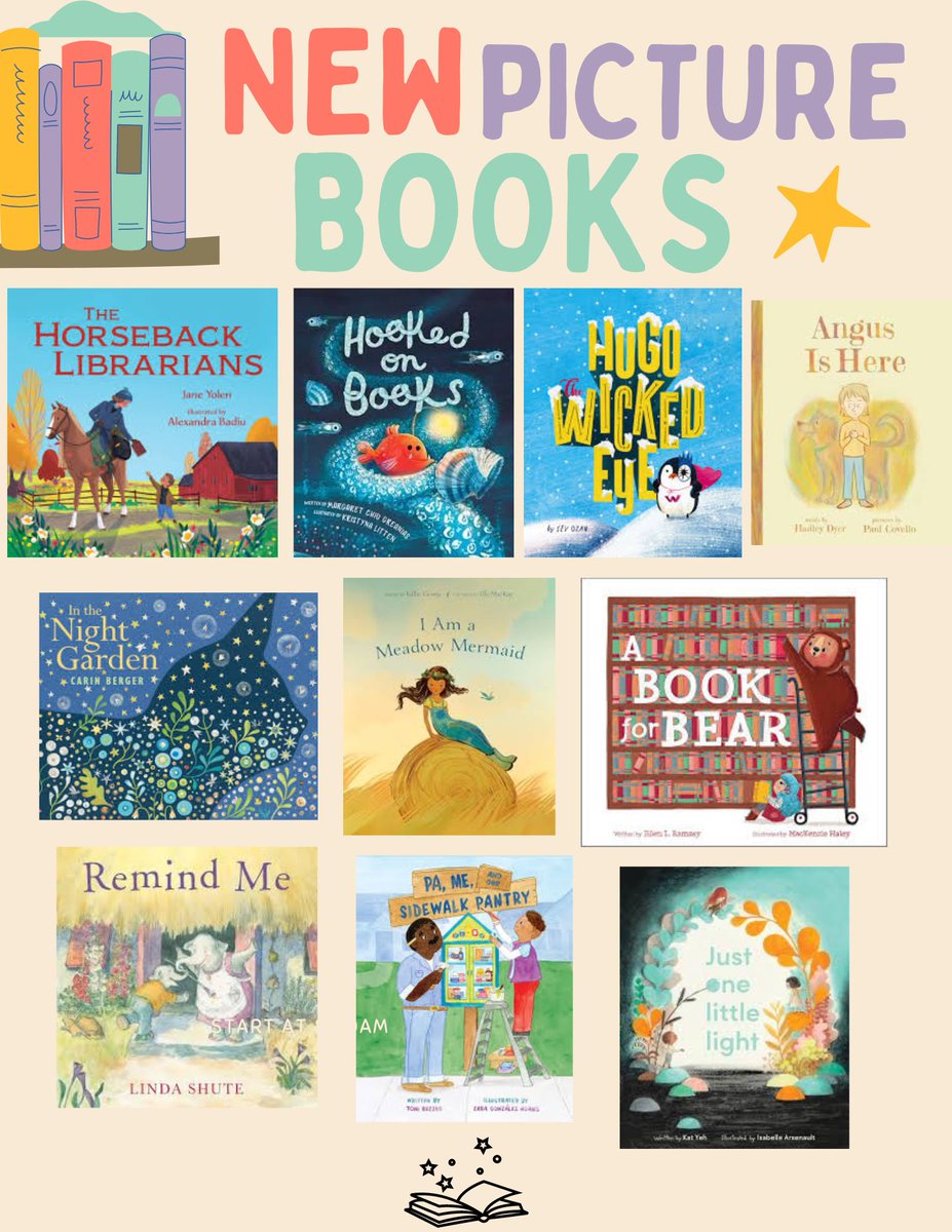 LibraryThompson's tweet image. New picture books out &amp;amp; new teen paperback out today!

If you&apos;re not sure where these are located, or are looking for something specific, don&apos;t be afraid to reach out - we are always happy to help!