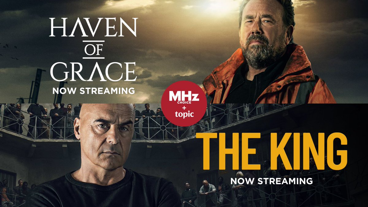 Looking for something to watch this weekend? It's probably on MHz Choice! New series like French crime noir HAVEN OF GRACE and Italian prison thriller THE KING are streaming now. See what else is new on MHz Choice this week: watch.mhzchoice.com/recently-added