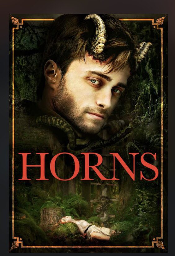 Tonight’s #Movie rewatch #Horns #DanielRadcliffe #JunoTemple #HeatherGraham