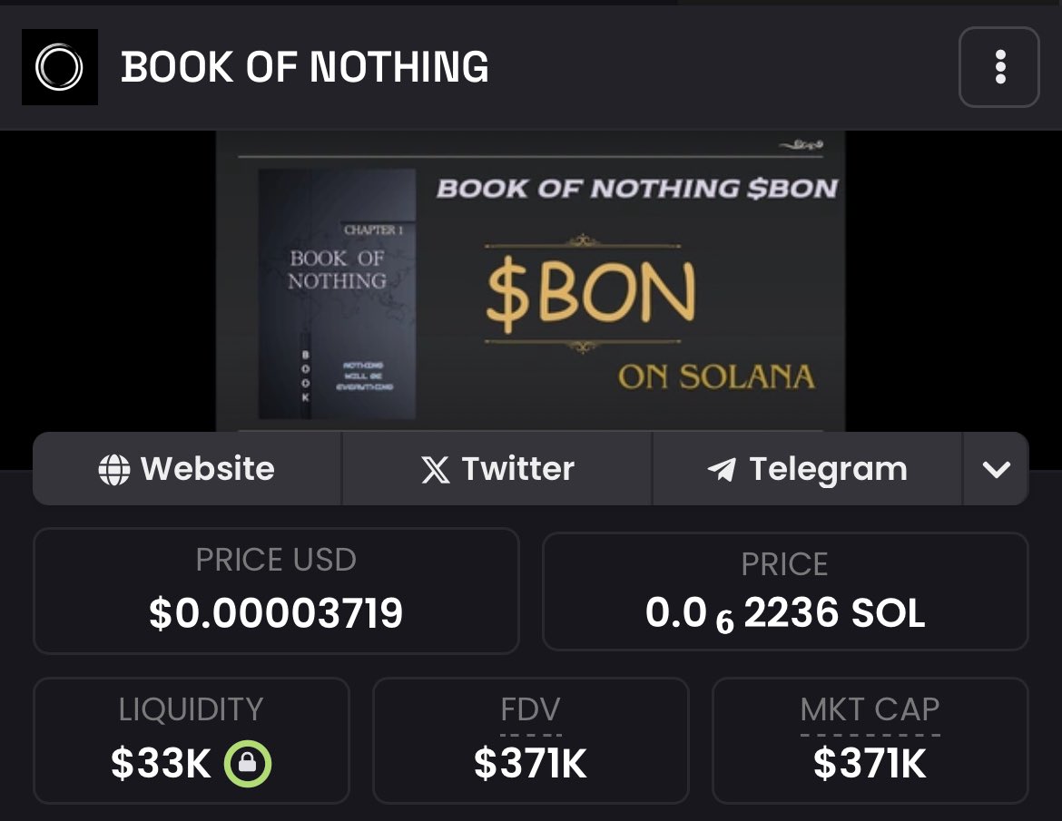 Hey @CryptoWizardd send me your solana wallet i want to send some $BOM to you 🙌 Lets send this $BOM to millions dexscreener.com/solana/9tzn4yw…
