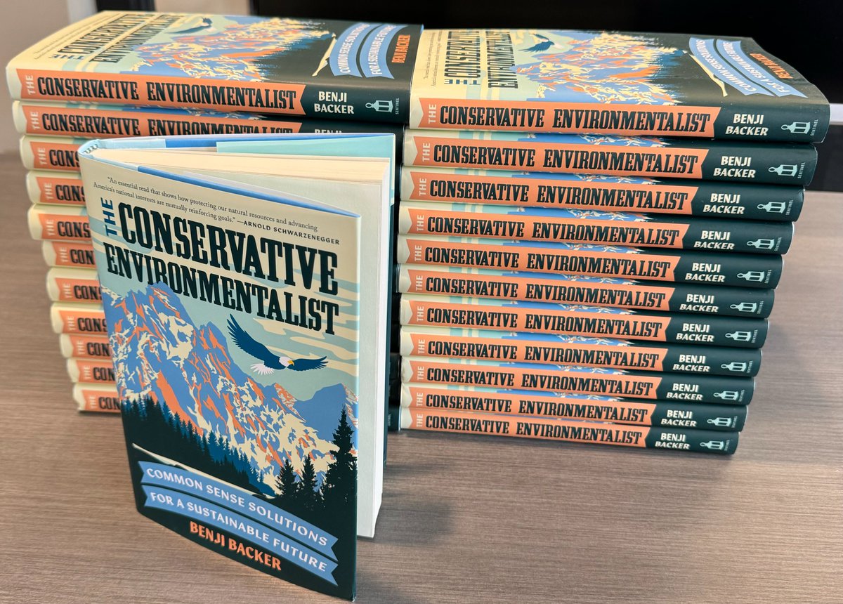 ClearPath book club 🚨 Excited to dig into @BenjiBacker's latest project, The Conservative Environmentalist Common Sense Solutions For a Sustainable Future