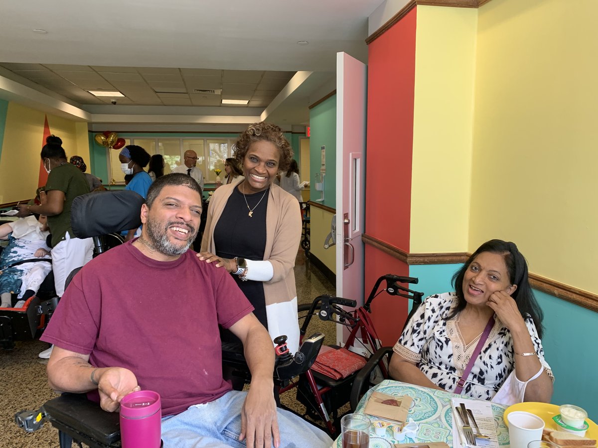 Our Nursing Home residents can now stop by for a healthy treat at the new #ColerCafe at @NYCHealthSystem Coler on #RooseveltIsland. The café offers delicious options for our patients to help keep them on track to meet their health goals: on.nyc.gov/4ah9JKo.