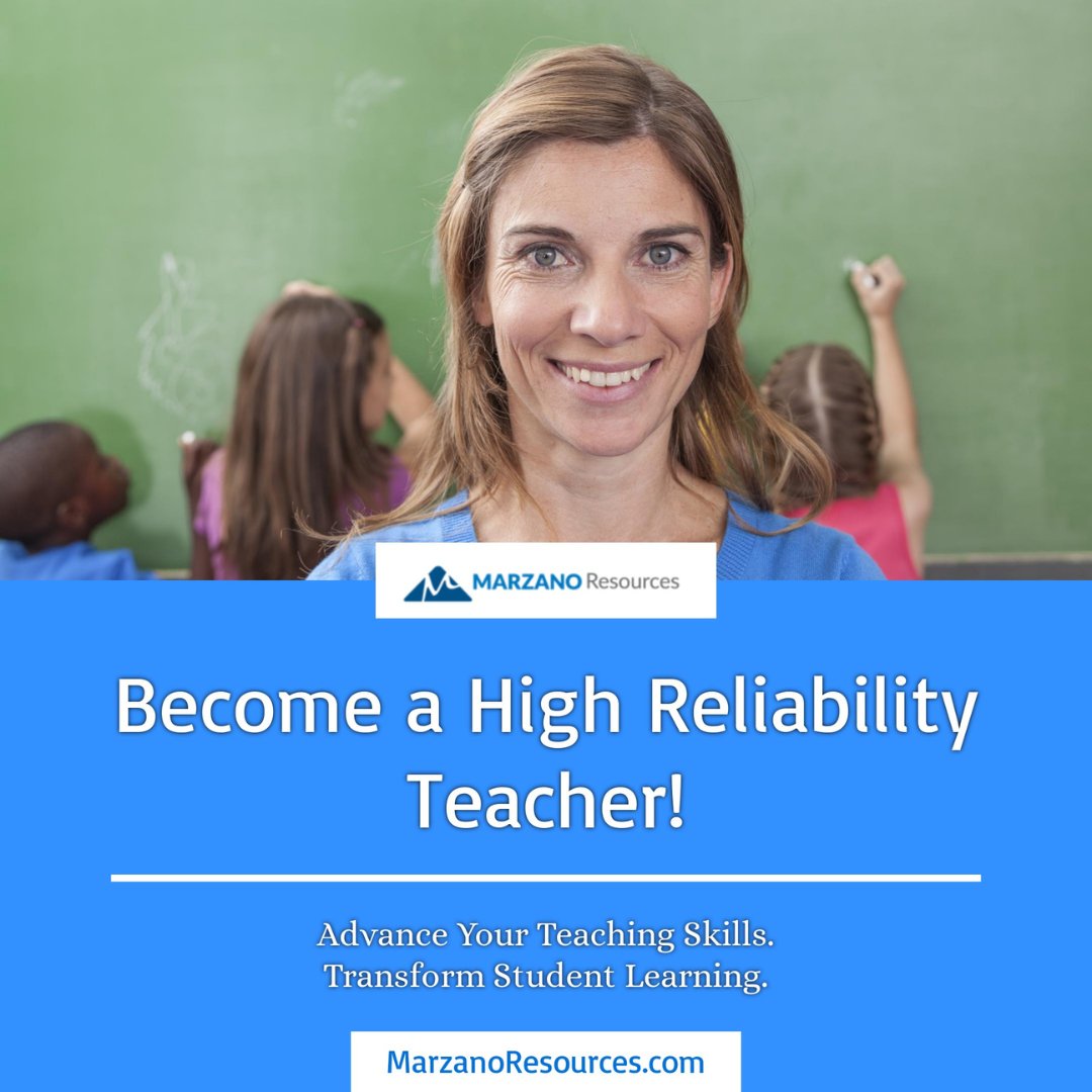 🌟 Elevate your teaching journey with the High Reliability Teacher program! Enhance your skills in instructional strategies, student learning, and feedback. Grow professionally and make a lasting impact on your students. Start now: bit.ly/3vLjr8G #TeacherDevelopment 🍏