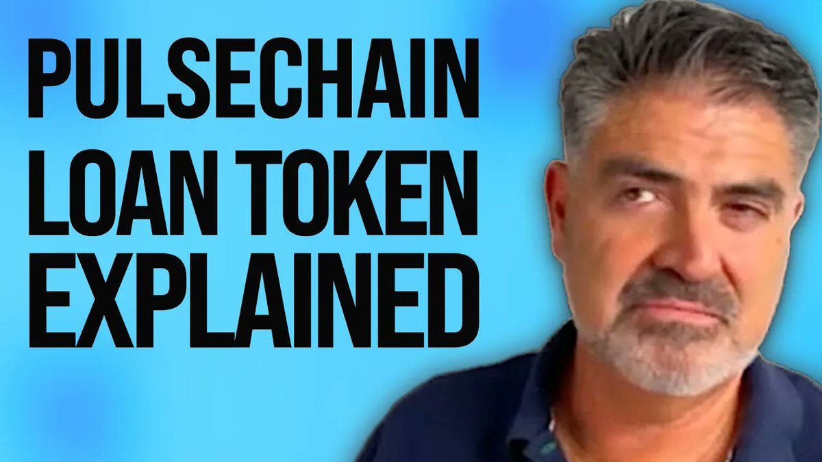 🔥 NEW video just dropped. @crypto_crazey @Adam_Stokesy [MUST WATCH] TWO KEY Benefits for $LOAN, Liquidity, APR + MORE! ➡️➡️ youtu.be/rmx6SUYHzsI ⬅️⬅️ #PulseChain #LiquidLoans