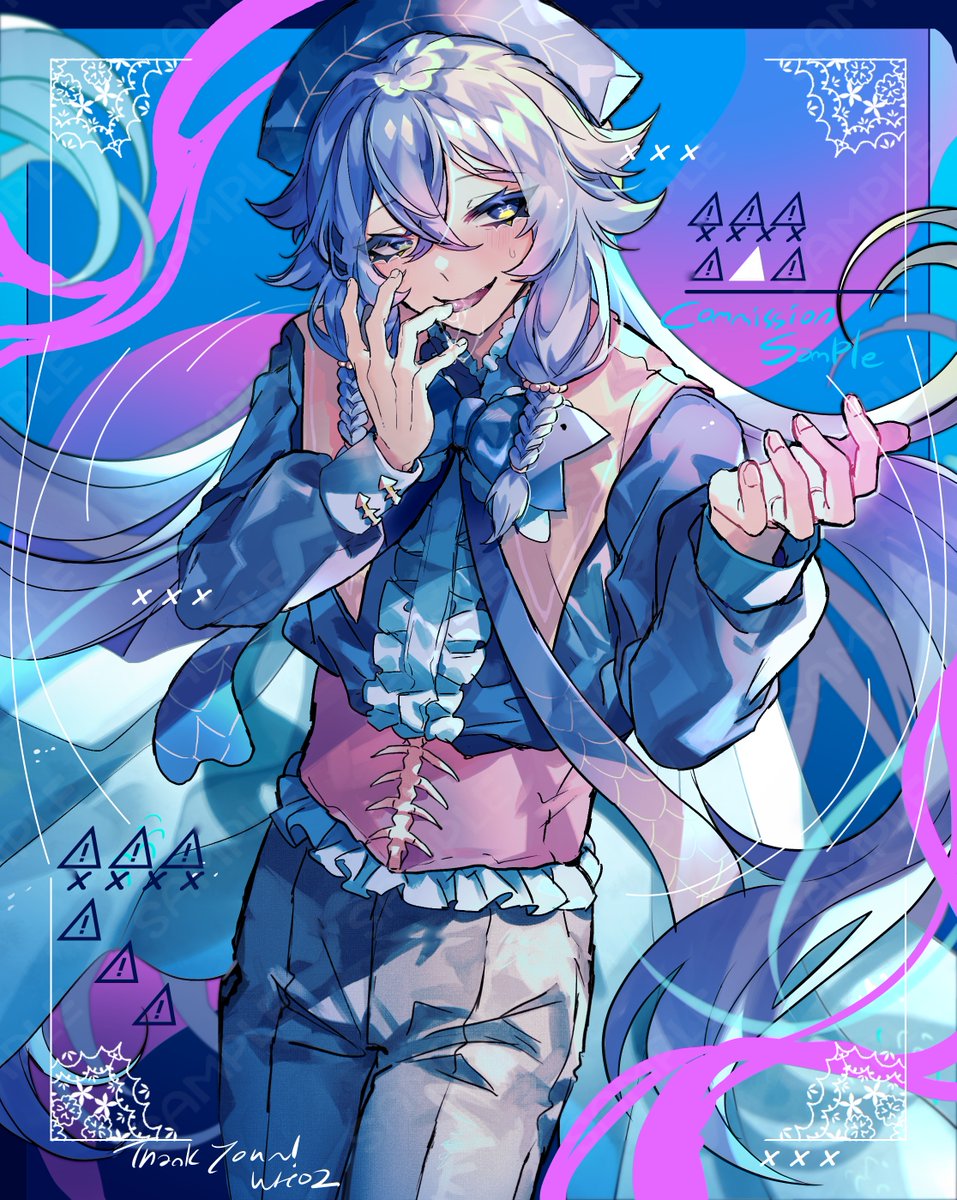 #Skeb　ありがとうございました！🐟