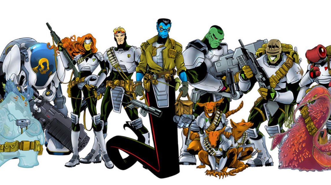 FredRoday's tweet photo. @GailSimone The diverse cast of characters, the action, and the intrigue.
#IReadThisABunchOfTimes https://t.co/byV7TURdAM