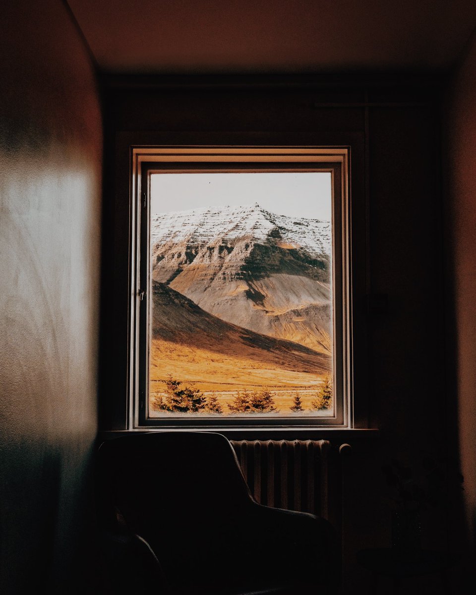 Is it a window or is it a picture frame? Iceland 2018