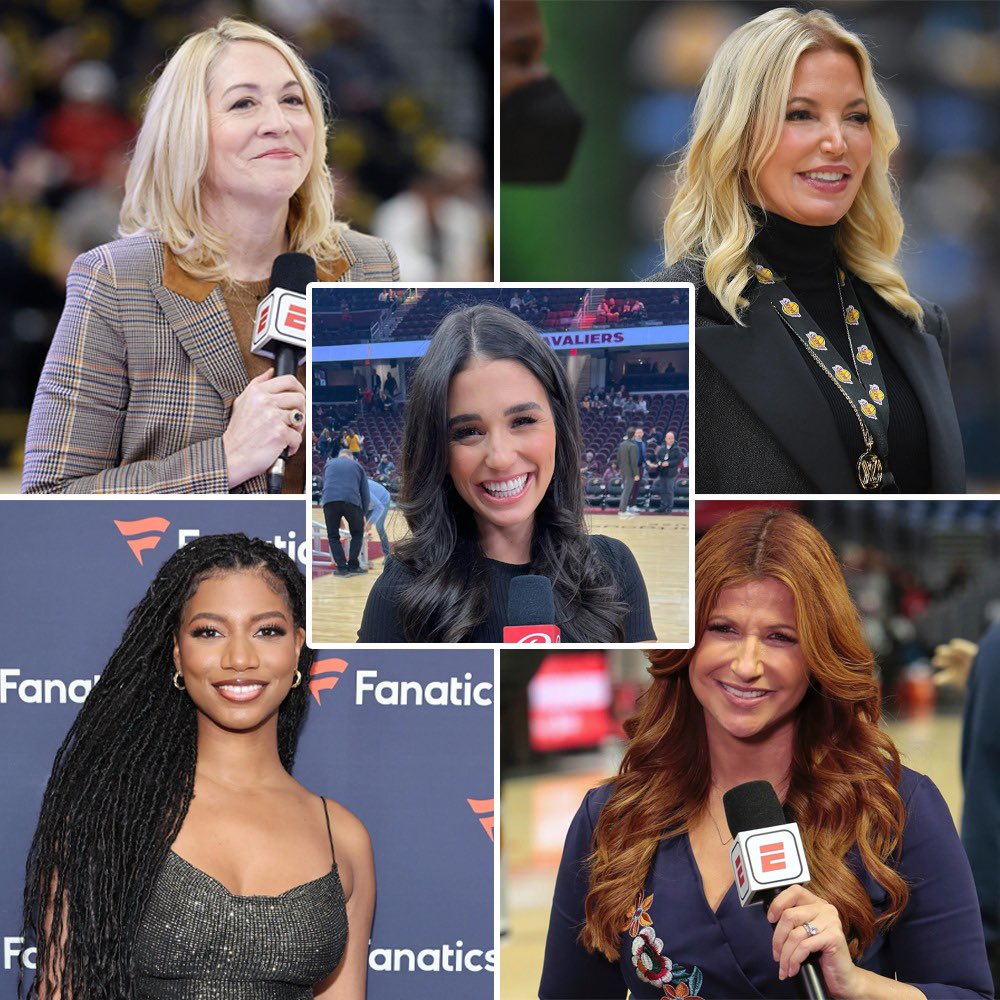 Kevin Durant’ Top-5 NBA women 👀 Doris Burke Jeanie Buss Taylor Rooks Rachel Nichols Ashley Shahahmadi (Via @boardroom)