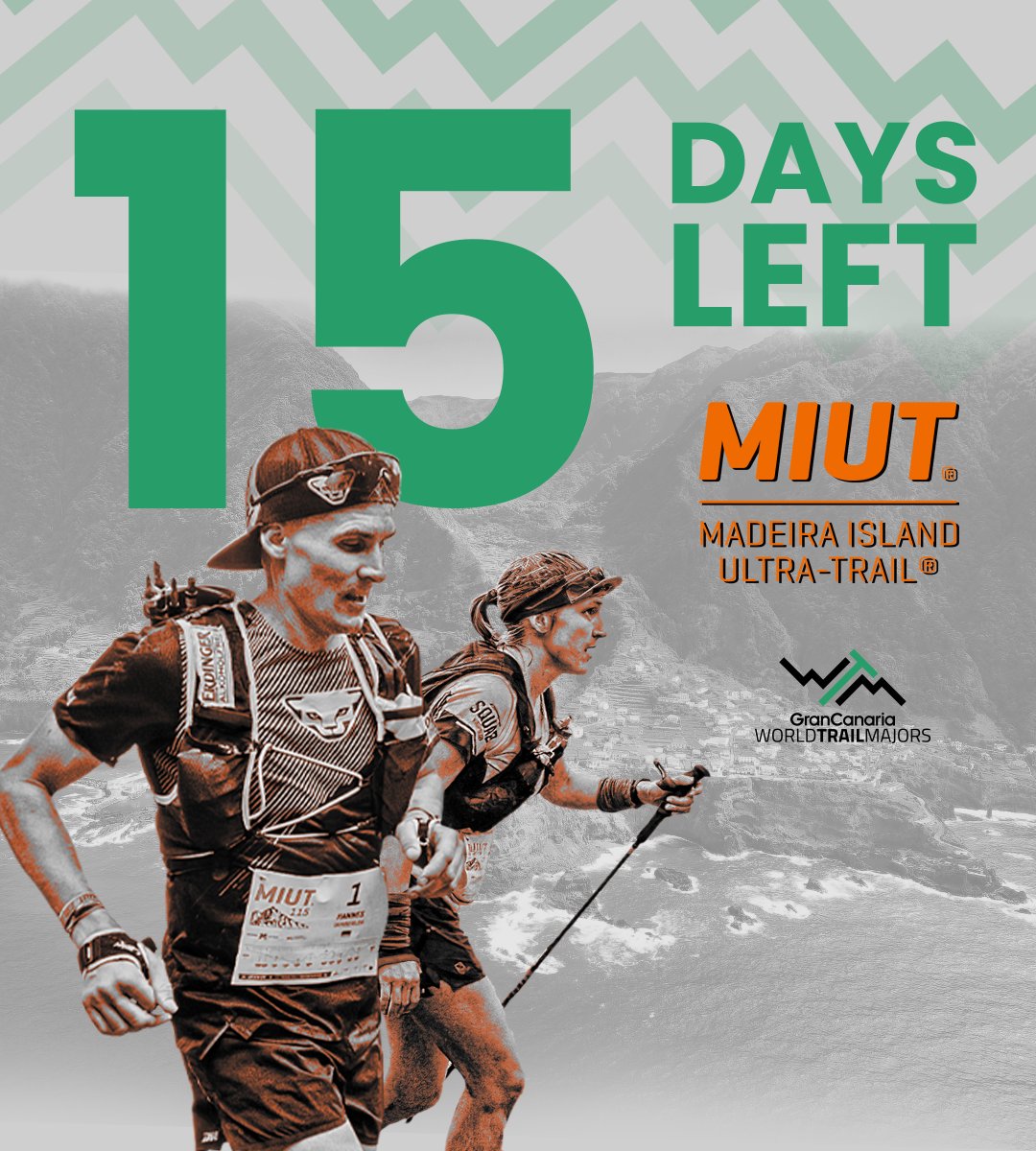 ⏳The countdown is on... 

👉 Only 15 days left until the start of #MtFUJI100 and #MIUTMadeira Island Ultra Trail! 😱 What great shows are waiting for us this month! 🤩

#RacesOfAlifetime 👈 🇯🇵🇵🇹