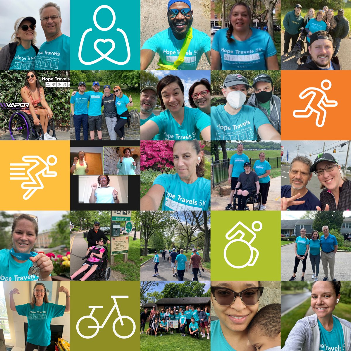 At the Hope Travels 5K, it's all about doing things your way. Whether you choose to run, walk, ride, or roll, the journey is yours to shape. Because of you, we can provide help and hope when it's needed most. Register here: runsignup.com/Race/PA/Wayne/… #HopeTravels2024