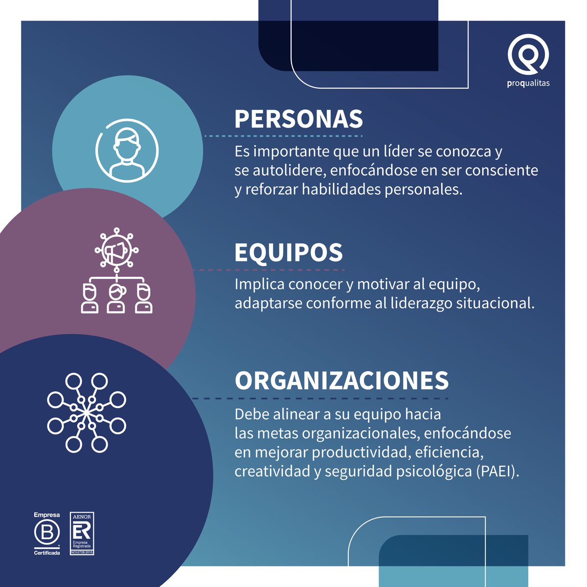 ¿Alguna vez te has preguntado cómo un liderazgo efectivo puede marcar la diferencia?
Empieza con el autoconocimiento, motiva a tus equipos y alíneate con los objetivos organizacionales. Descubre nuestro enfoque único para desarrollar habilidades de liderazgo que impactan.