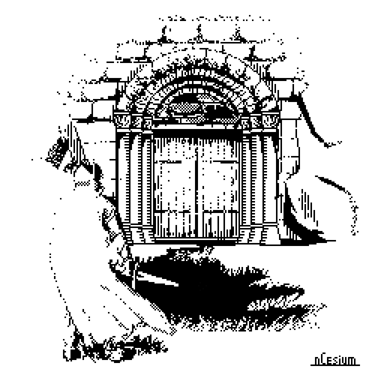 The Dungeon Entrance

#pixelart #ドット絵 #1bit  #EldenRing