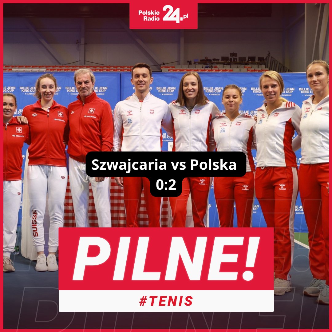 Polska prowadzi ze Szwajcarią 2:0 w meczu #BillieJeanKingCup! Iga Świątek i Magdalena Fręch zwycięskie!