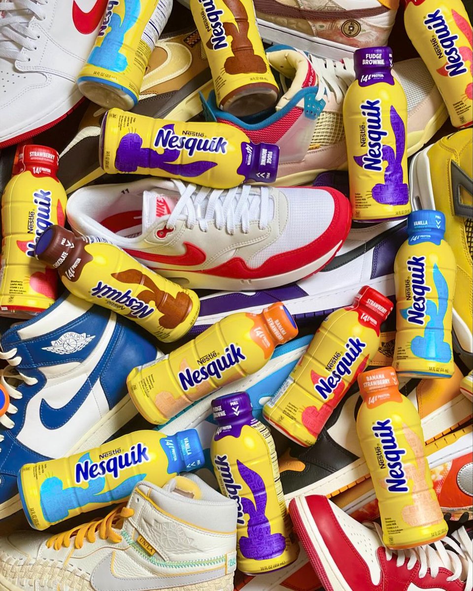 Which flavor would you pair with your favorite kick? 🐰👟 📸| ig: loveskicks