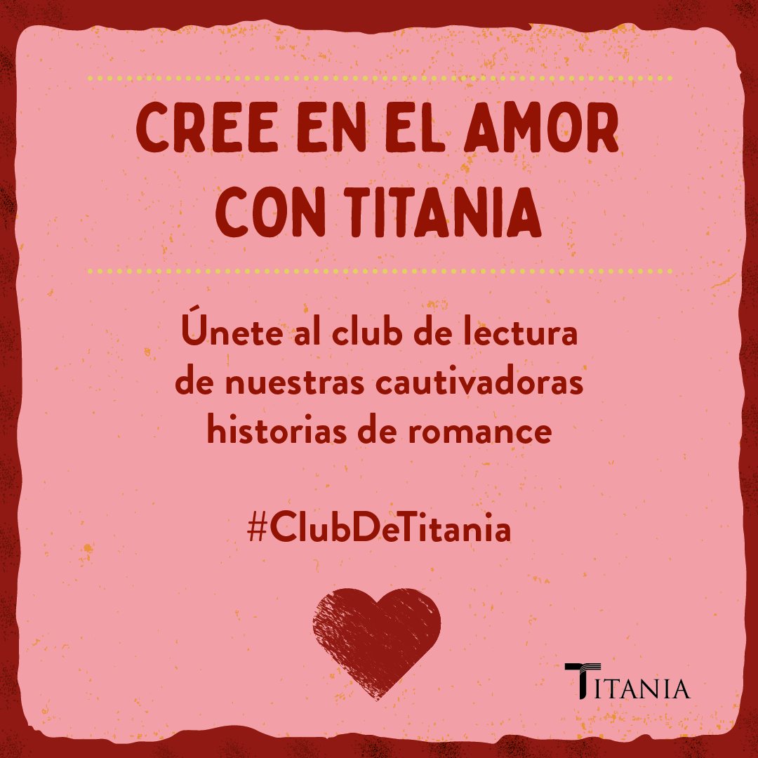 ¡Sumergiros en el amor con el Club de Lectura de Titania! 📚 Un club de lectura con sorteos y sorpresas que no os podéis perder. ¿Estáis listos para volver a creer en el amor?💕 t.me/+7nOH580g-9I0Y… #ClubDeTitania