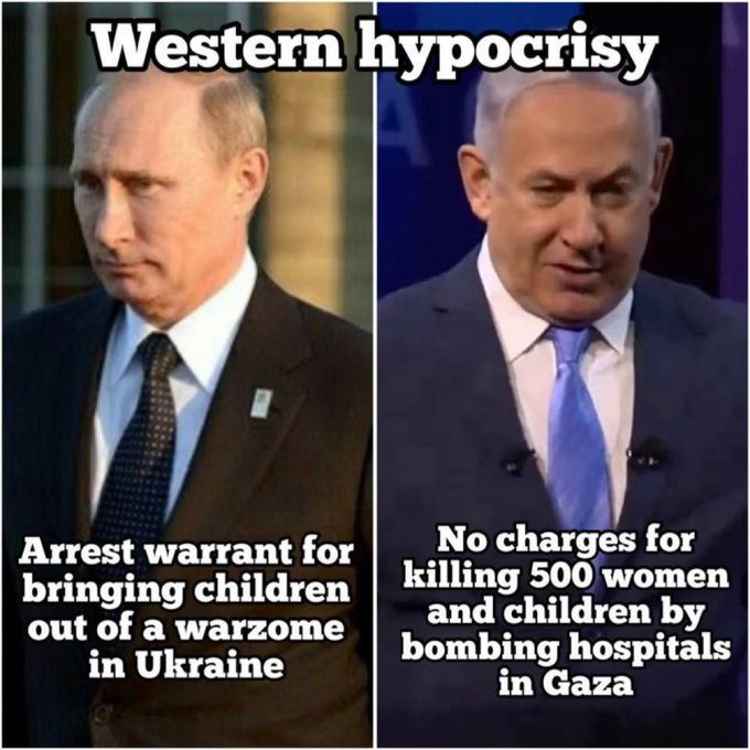 @ShaykhSulaiman Western hypocrisy