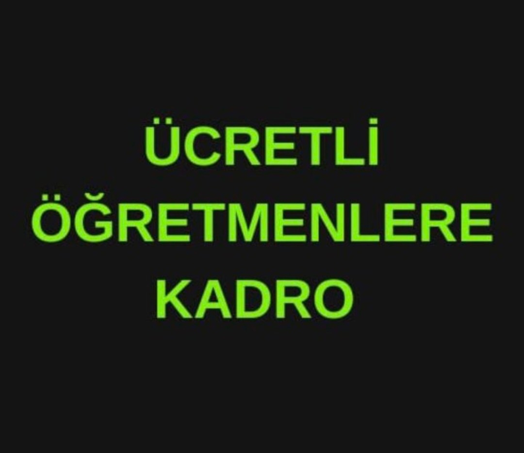 Bu emek sömürüsüne son verilmelidir. Öğretmen, Öğretmendir; kamuda bu eşitsiz uygulama sonlandırılmalı ve ücretli öğretmenler hak ettikleri üzere kadrolu istihdam edilmelidir..! #ÜcretliÖğretmeneBayramYok ❗️