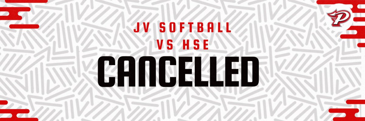 PikeHSAthletics's tweet image. JV Softball has been cancelled!