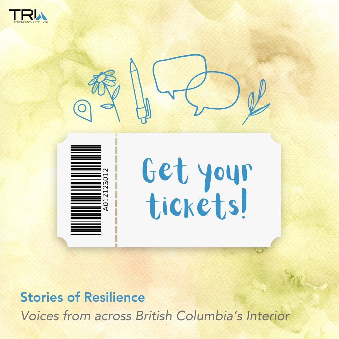 Get your (free) tickets for the Stories of Resilience: Voices from across British Columbia’s Interior community exhibits in #Kamloops and #WilliamsLake ! 😊

bit.ly/Stories_of_Res…

bit.ly/Stories_of_Res…