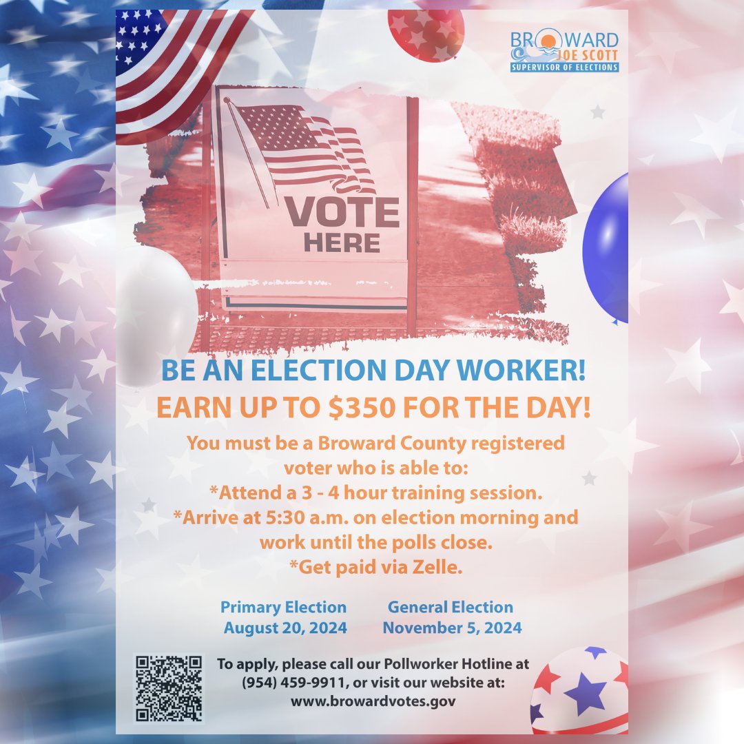 🗳️Poll workers play a crucial role in a flourishing democracy, with millions of Americans dedicating their time to support their communities through early in-person voting and on Election Day. 🔗 youtu.be/LzIVnJZqiLw