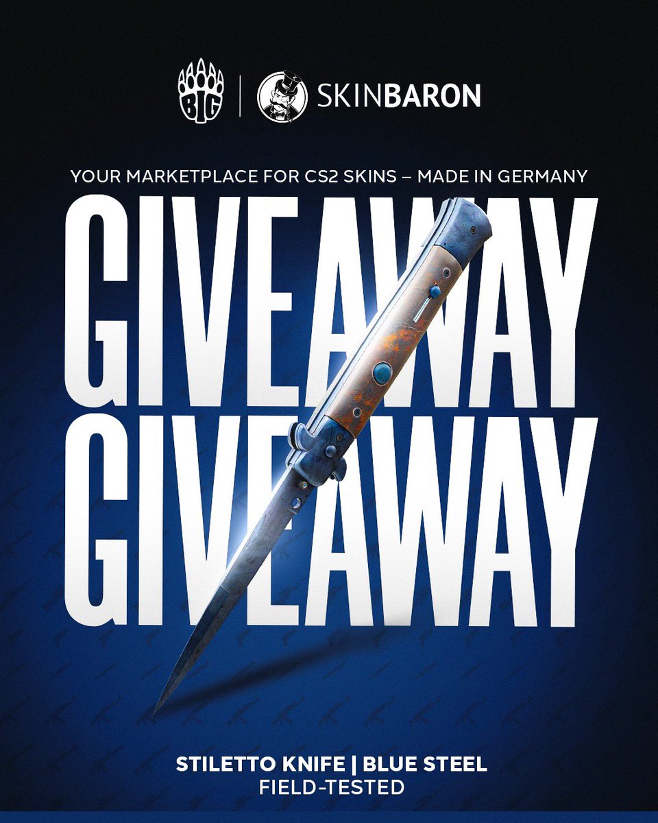 ᵂᴱᴿᴮᵁᴺᴳ We are just one step away from reaching the #ESLImpact Playoffs. Before we hit our last hurdle next week, I have a giveaway with @SkinBaronEN for you! To enter: ✅ Follow @kyossa0, @BIGCLANgg & @SkinBaronEN 🔁 Retweet 👋 Tag a friend BIG will draw the winner on