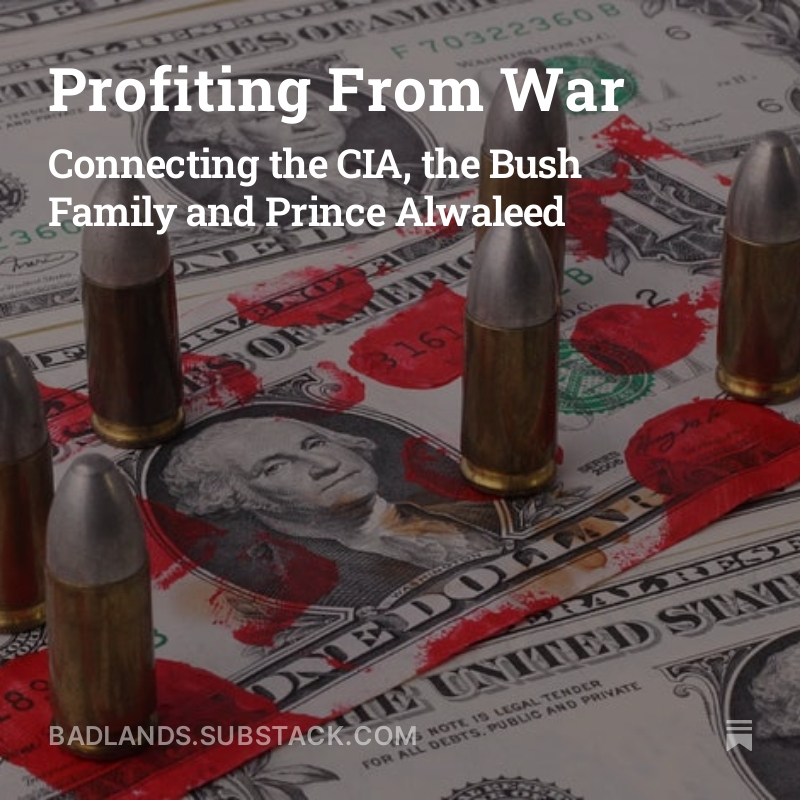 The latest from Joe Lange is out now on @BadlandsMedia_. We know the Deep State has profited from war for generations, but how have they done so? More importantly, are there any signs those days are coming to an end? (Read free on Badlands Media.)